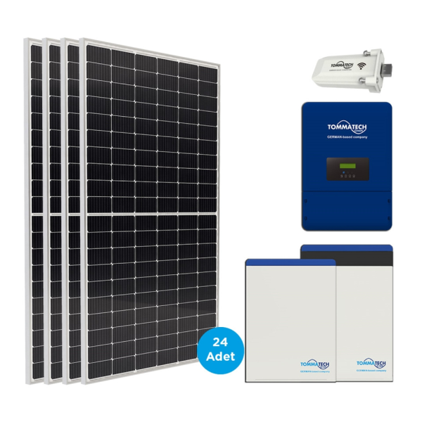 Hibrit 5kW Üç Faz Solar Paket