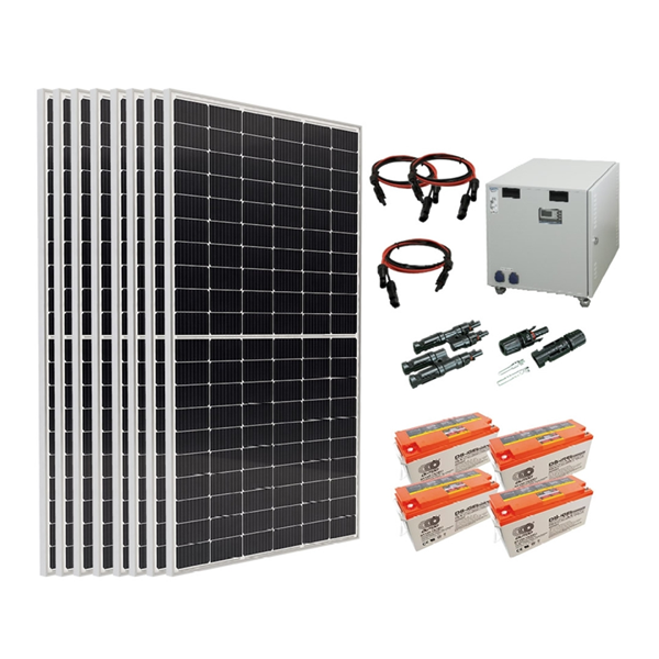 10 Panelli 5000W/48V Off-Grid Set